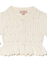 Bebe Crystal Dalliance Cardigan