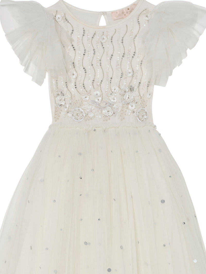 White Wisteria Tutu Dress