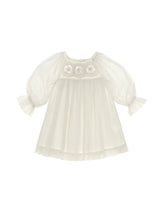 Bébé Snowy Petal Tulle Dress