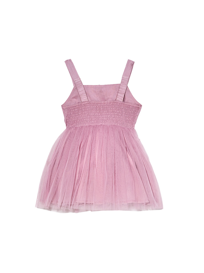 Bébe Papillion Tulle Dress