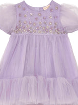 Bébé Orchid Radiance Tulle Dress