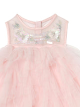 Bébé Iridescent Muse Tulle Dress