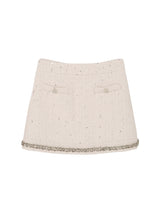 White Audrey Skirt & Pink Elysee Top Two Piece Set | Value $220