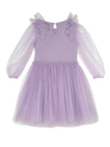 Violet Velvet Tutu Dress