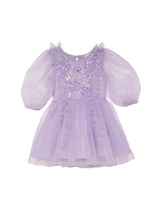 Bébé Violet Velvet Tutu Dress
