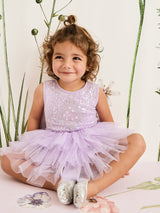 Bebe Mirror Ball Tutu Dress