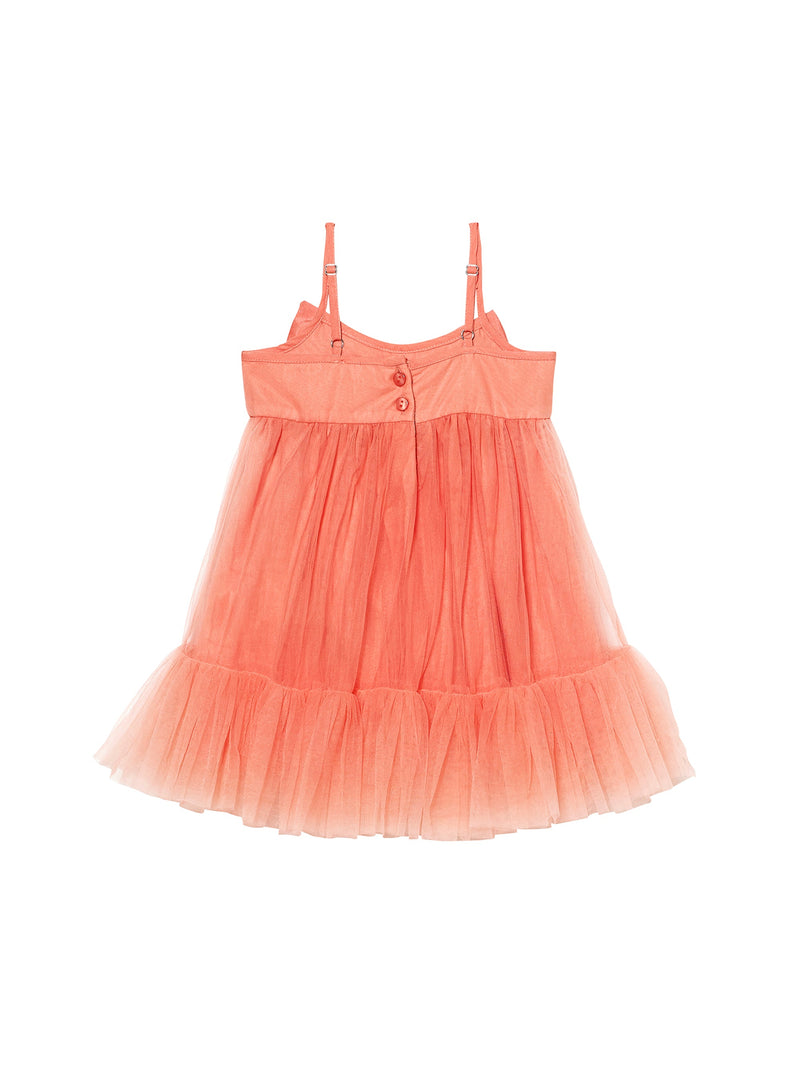 Bébé Simply Pink Tulle Dress