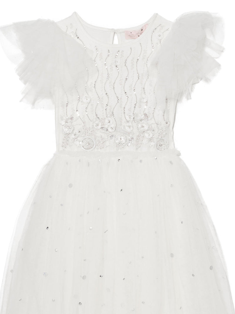 White Wisteria Tutu Dress