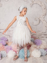 Silver Bell Tutu Dress