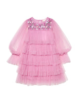 Mystic Flower Tulle Dress