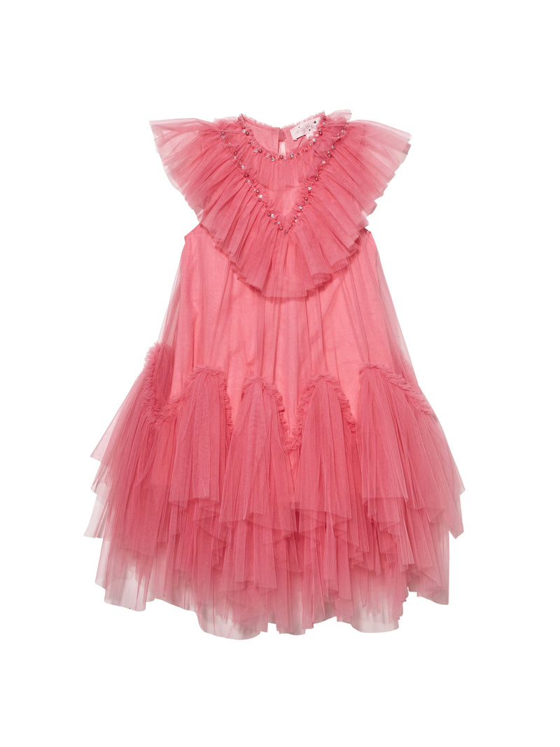 Lacquer Tulle Dress