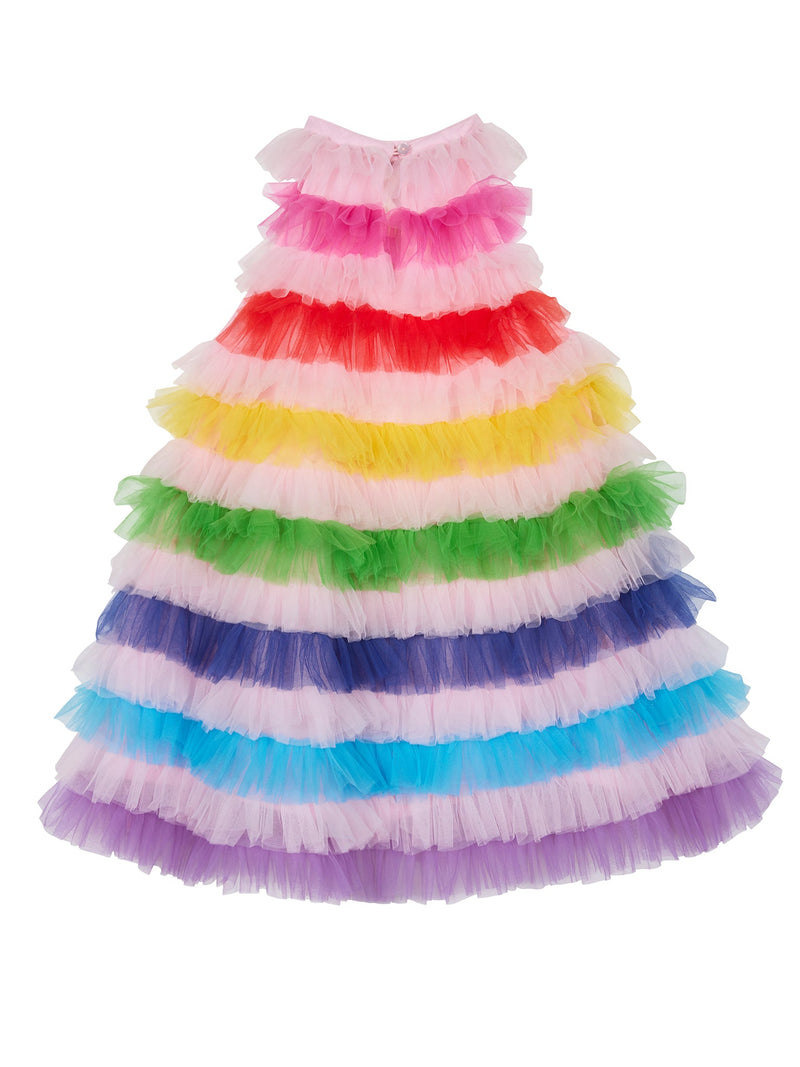 Rainbow Glow Tulle Dress