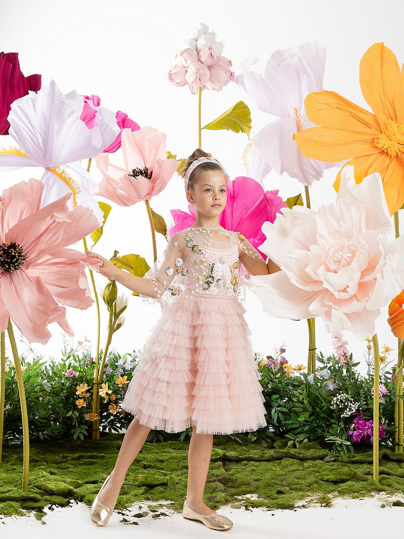 Golden Daisies Tutu Dress