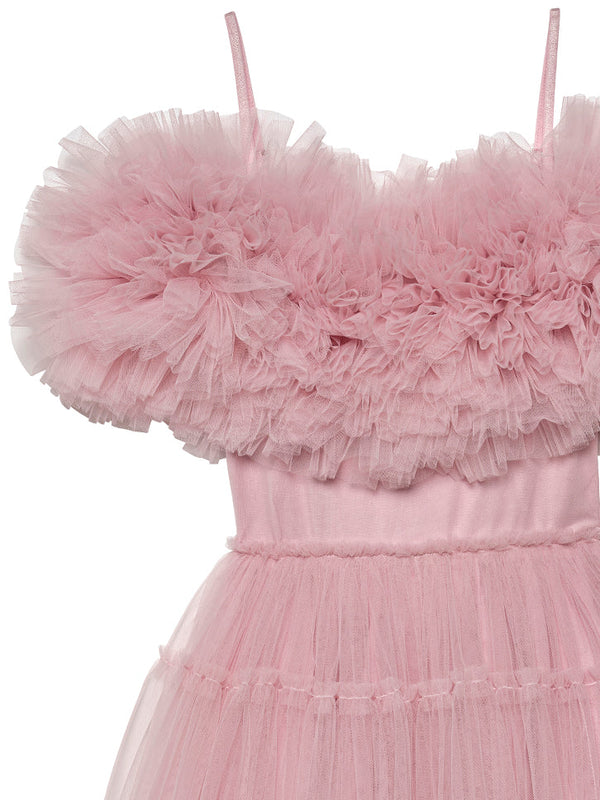 Carnation Tulle Dress