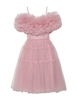 Carnation Tulle Dress