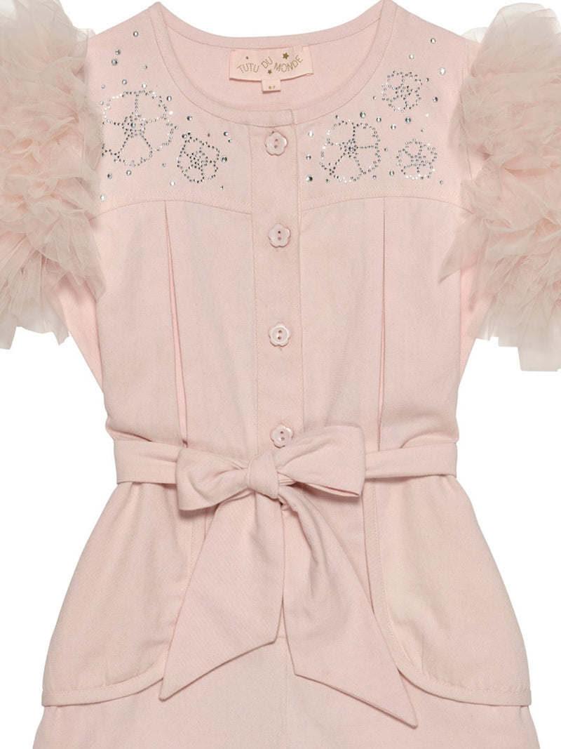 Crystal Flower Onesie