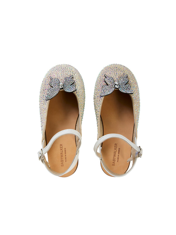 Babywalker Crystal Butterfly Ballerinas