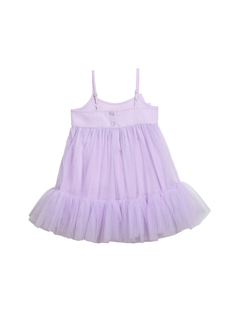 Bébé Simply Pink Tulle Dress