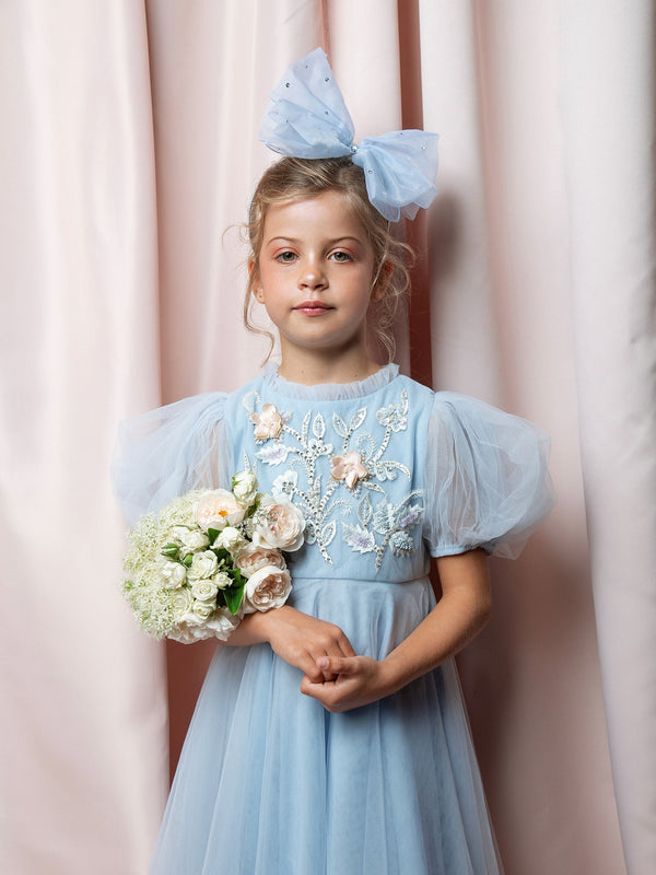 Blue Orchid Tulle Dress